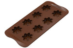 Moule à chocolat en silicone Silikomart 8 fleurs Ø38x12mm