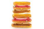 Tapis de cuisson Silikomart éclair et choux en silicone professionnel et fibres de verre micro-perforées 30x40cm