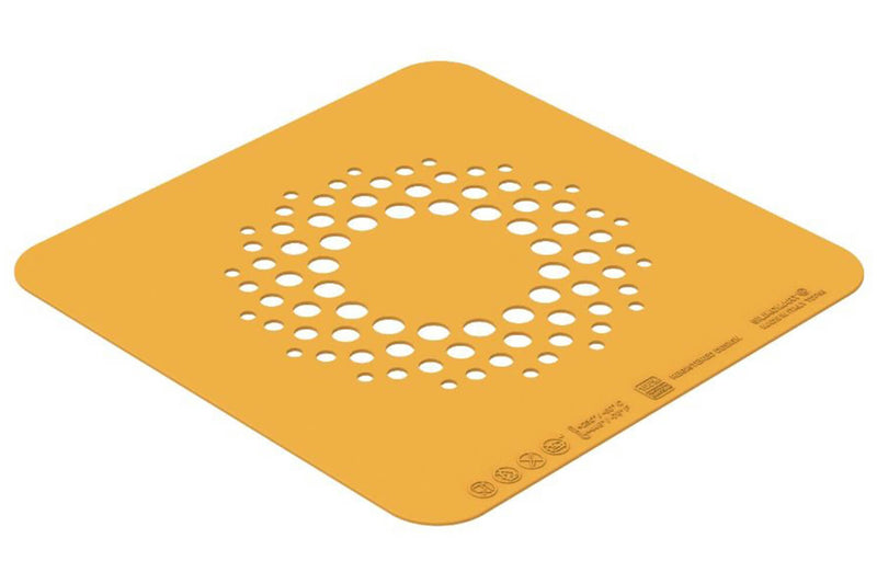 Set de 2 pochoirs en silicone professionnel Silikomart Naturae Galaxie Ø10,8cm