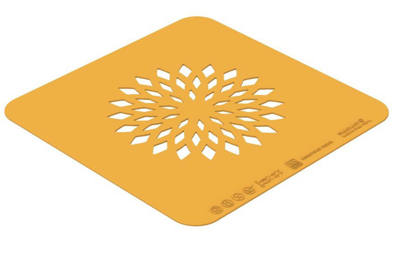 Set de 2 pochoirs en silicone professionnel Silikomart Naturae fleurs de lotus Ø10cm