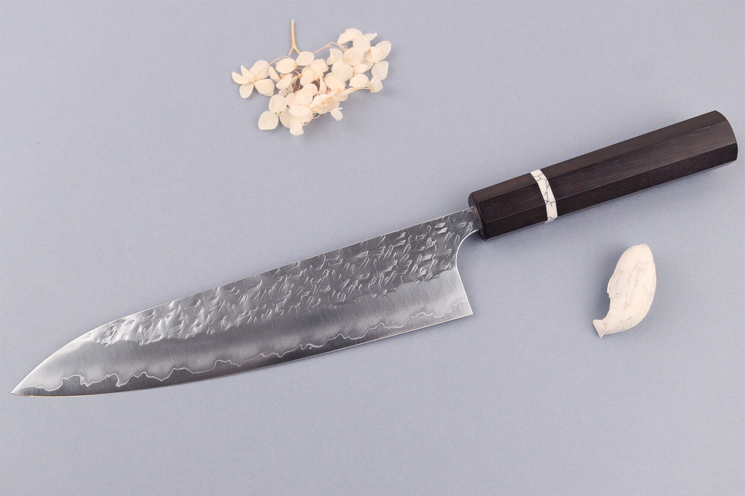 Couteau de chef 21cm japonais artisanal Yoshimi Kato Hyo SG2