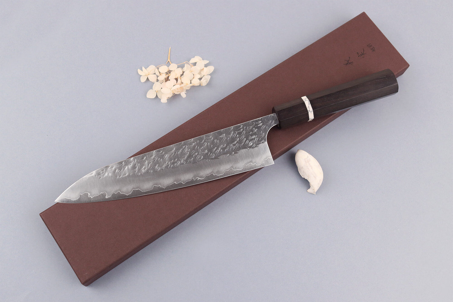Couteau de chef 21cm japonais artisanal Yoshimi Kato Hyo SG2