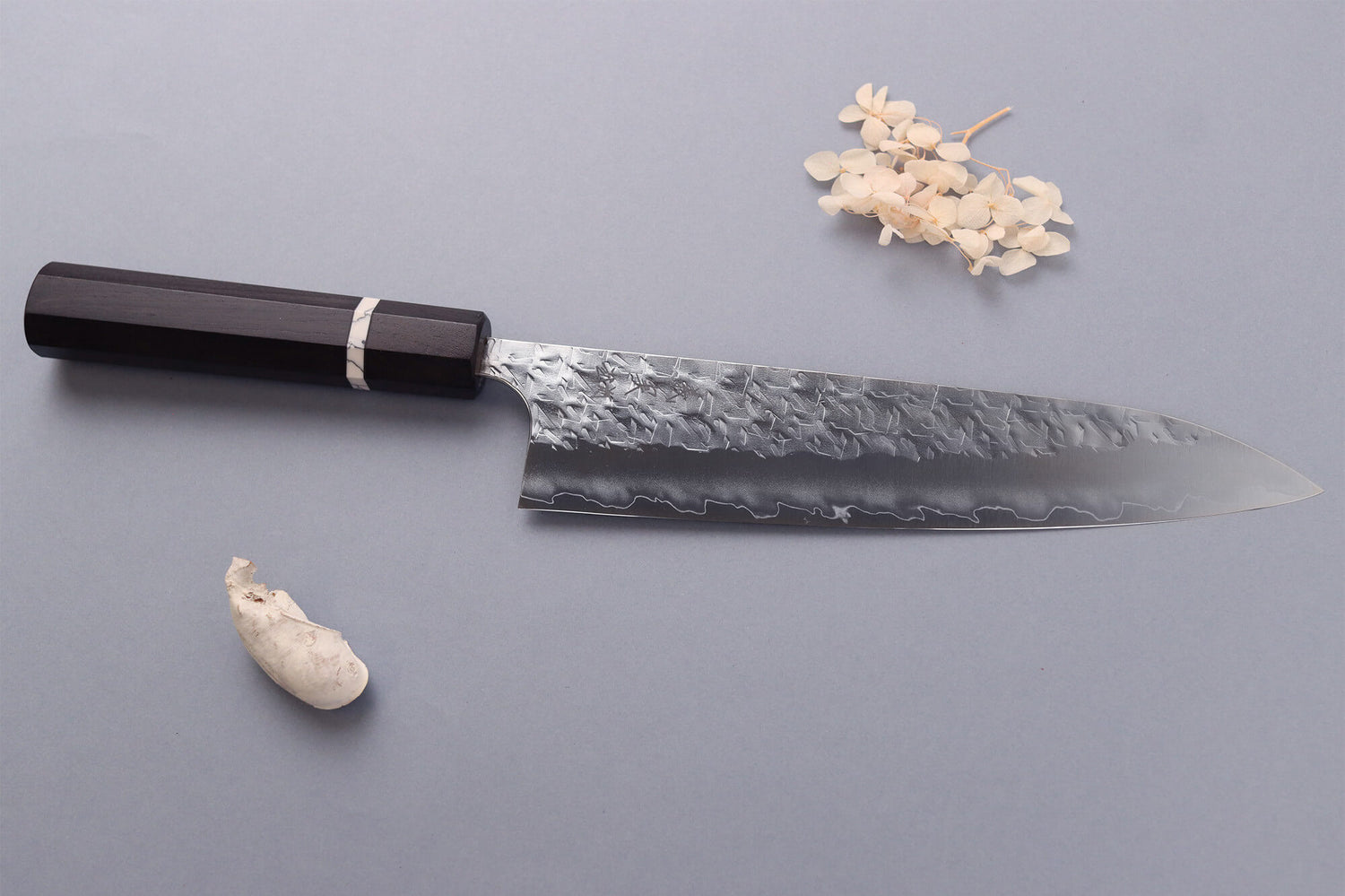 Couteau de chef 21cm japonais artisanal Yoshimi Kato Hyo SG2