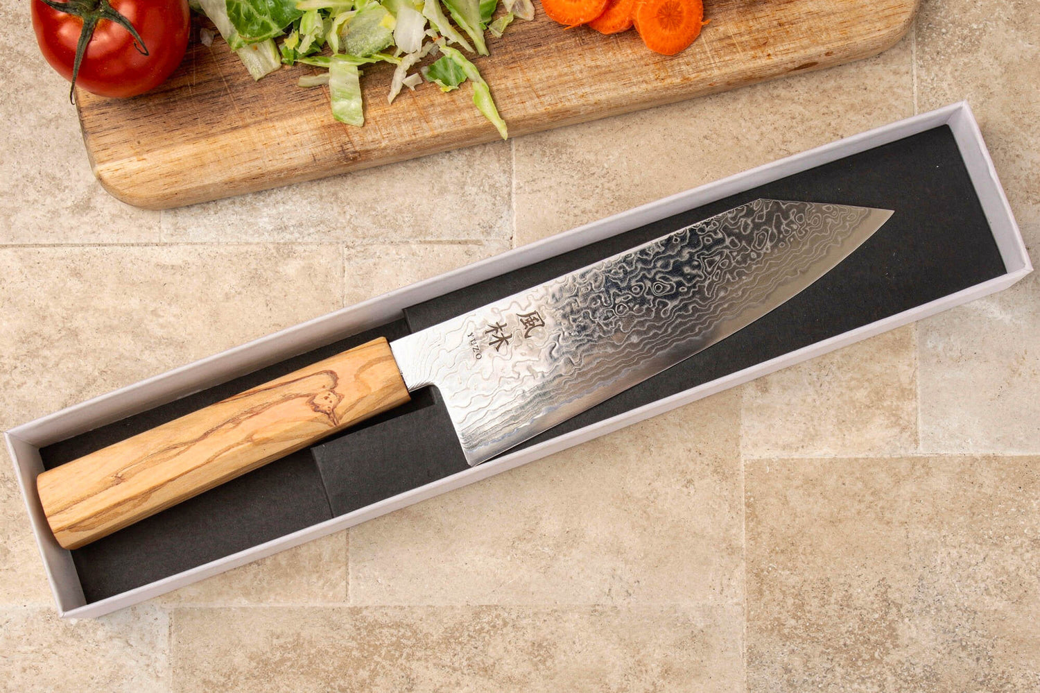 Couteau bunka 18cm japonais Yuzo Ryuho Damas SG2