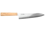 Couteau gyuto 21cm japonais Yuzo Ryuho Damas SG2