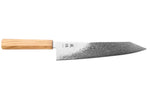 Couteau kiritsuke gyuto 24cm japonais Yuzo Ryuho Damas SG2