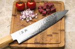 Couteau universel 15cm japonais Yuzo Ryuho Damas SG2