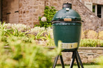Pack Big Green Egg Medium barbecue + convEGGtor + chariot à roulettes