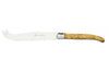 Couteau à fromage Laguiole Arbalète G.DAVID 2 pointes inox manche en olivier