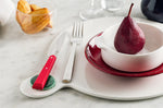 Couteau de table Opinel Bon Appétit Bois n°125 lame 11cm en inox manche en charme rouge