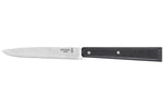 Couteau de table Opinel Bon Appétit Bois n°125 lame 11cm en inox manche en charme noir