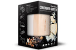 Râpe Microplane 3-en-1 blanche avec boîte de conservation et double couvercle