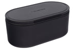 Râpe Microplane 3-en-1 noire avec boîte de conservation et double couvercle