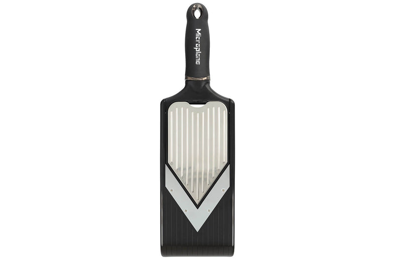 Mandoline Microplane en V double fonctions avec protège doigts