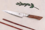 Couteau universel 13cm Ryda Knives A-30 San Maï et manche en noyer