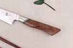 Couteau universel 13cm Ryda Knives A-30 San Maï et manche en noyer