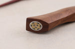 Couteau universel 13cm Ryda Knives A-30 San Maï et manche en noyer