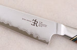 Couteau universel 13cm Ryda Knives A-30 San Maï et manche en noyer