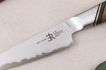 Couteau d'office 9cm Ryda Knives A-30 San Maï et manche en noyer
