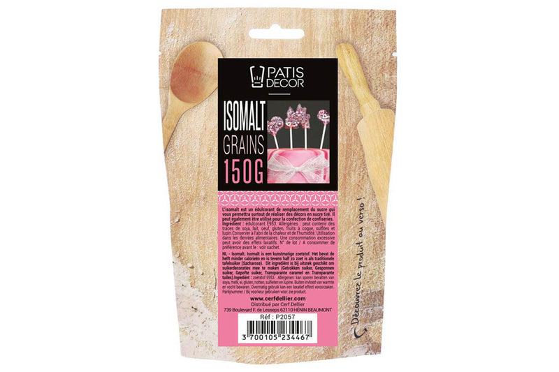 Isomalt Patisdécor en grains 150g