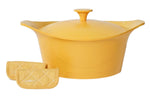 Coffret L'incroyable cocotte 28cm mangue avec poignée et maniques incluses - Édition limitée 2026