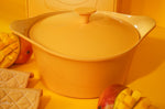 Coffret L'incroyable cocotte 28cm mangue avec poignée et maniques incluses - Édition limitée 2026