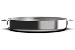 Coffret trio poêles et casserole Cookut La Merveilleuse en inox finition miroir