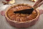 Plat à tarte Cookut Le Formidable avec coupe-tarte guimauve