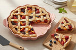 Plat à tarte Cookut Le Formidable avec coupe-tarte guimauve