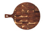 Planche à découper Wusaki ronde en acacia 42,5 x 32 x 1,8cm