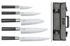 Mallette 5 couteaux japonais KAI Wasabi Black EURO