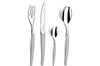 Coffret de 24 couverts de table Lou Laguiole Jet Sablé gris inox 18/0