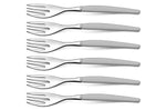 Coffret de 24 couverts de table Lou Laguiole Jet Sablé gris inox 18/0