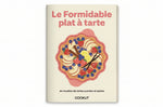 Plat à tarte Cookut Le Formidable avec coupe-tarte graphite