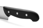 Bloc en pin 4 couteaux + 1 fusil Arcos MAITRE lames acier inox NITRUM