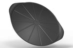 Plat à pizza Cookut Le Formidable avec coupe-pizza graphite