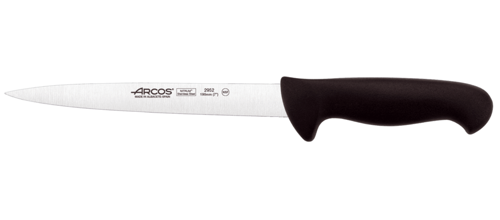 Couteau filet de sole pro 19cm acier NITRUM® ARCOS 2900