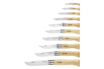 Coffret cadeau Opinel traditionnel en bois 10 couteaux de poche
