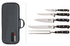 Malette 4 couteaux de cuisine V. Sabatier + 1 fourchette de chef manches 3 rivets