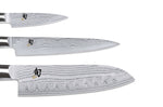Mallette Kai Shun Classic 3 couteaux japonais damassés