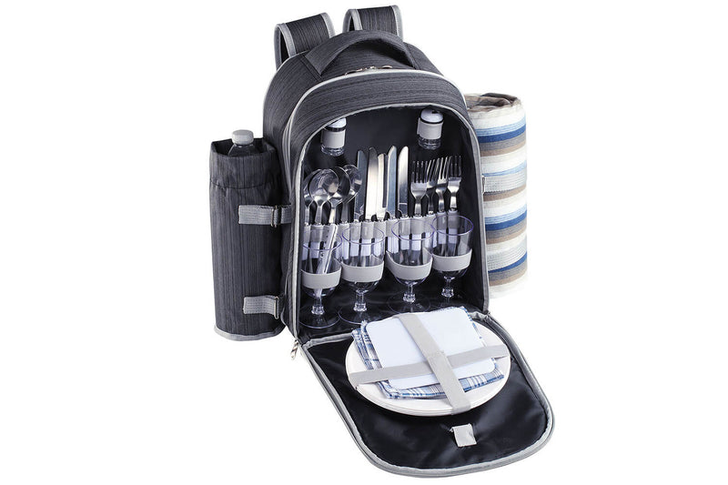 Sac à dos isotherme Be Nomad pique nique 4 personnes avec plaid