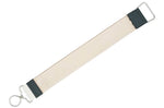 Cuir à rasoir lanière HEROLD 1 côté tissu 1 côté peau 35cm