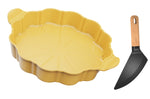 Plat à tarte Cookut Le Formidable avec coupe-tarte mangue - Édition limitée 2026