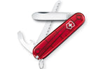 Couteau suisse pour enfant Victorinox My First 2 rouge translucide 84mm 9 fonctions