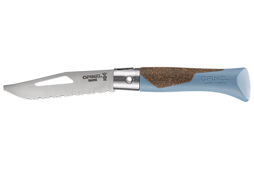 Couteau Opinel Néo7 Alpine bleu glacier