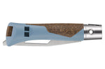 Couteau Opinel Néo7 Alpine bleu glacier
