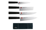 Mallette 4 couteaux de cuisine japonais Kasumi Tora