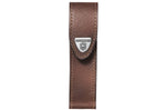Etui cuir marron Victorinox pour couteaux suisses 11,1cm - 4 à 10 pièces