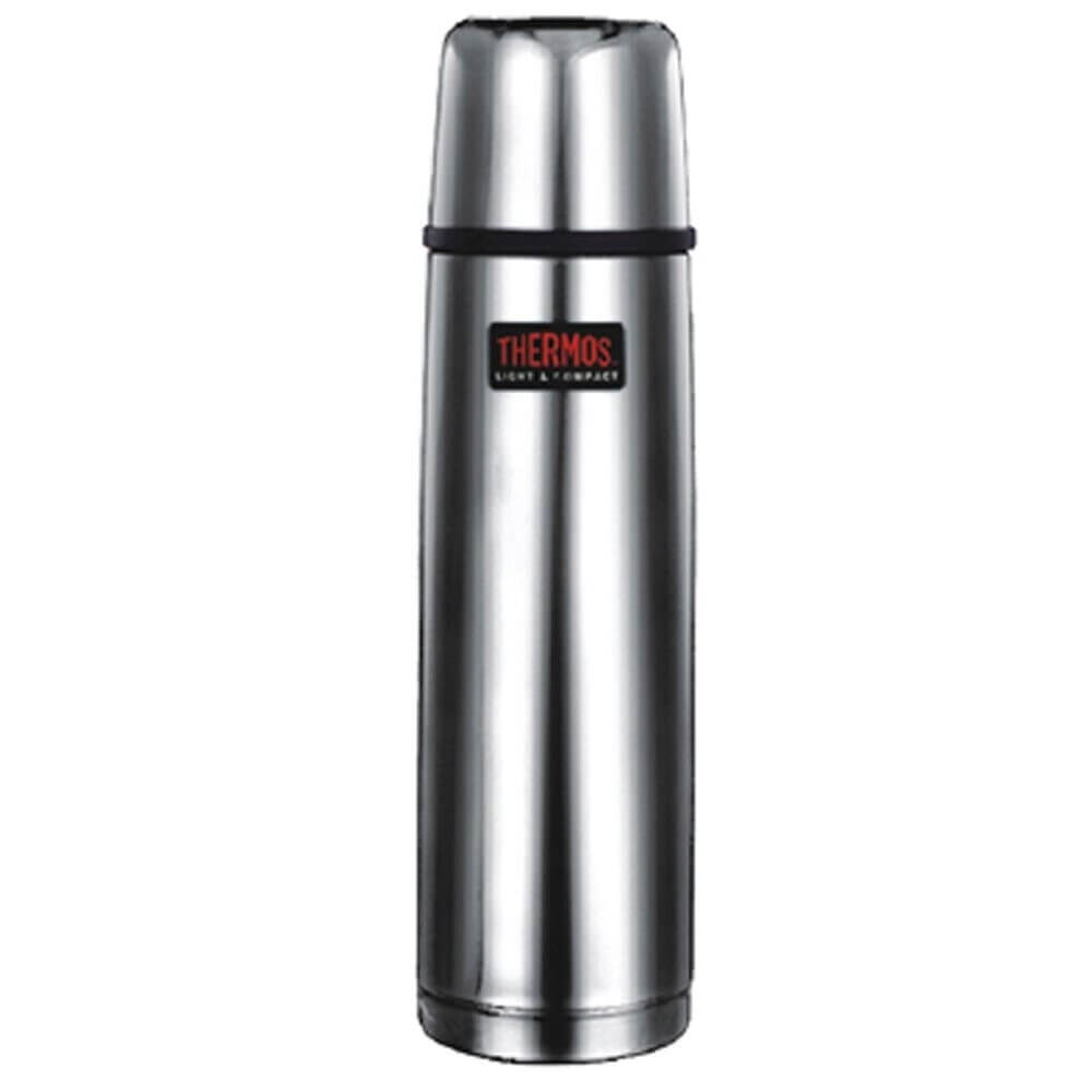Bouteille Thermos® Light & Compact tout inox double paroi + tasse - 0.5L