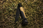 Couteau Opinel N°08 Horizon moutarde & noir